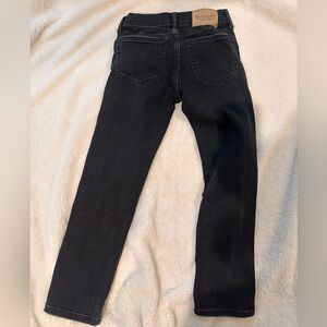 Abercrombie kids straight black jeans